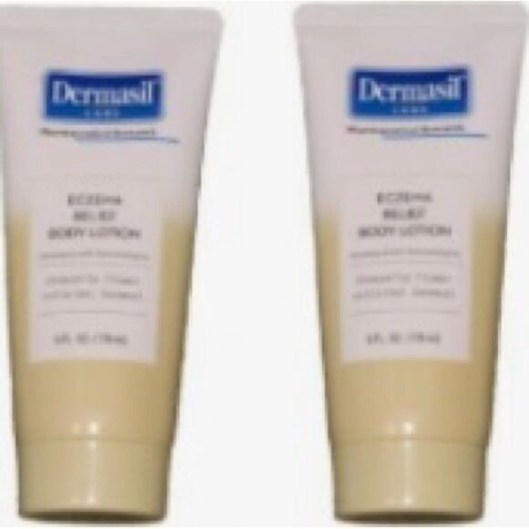 💥Dermasil Eczema Relief Moisturizing Lotion Colloidal Oatmeal Set of 2 6FLOZ🎉 - Picture 4 of 8